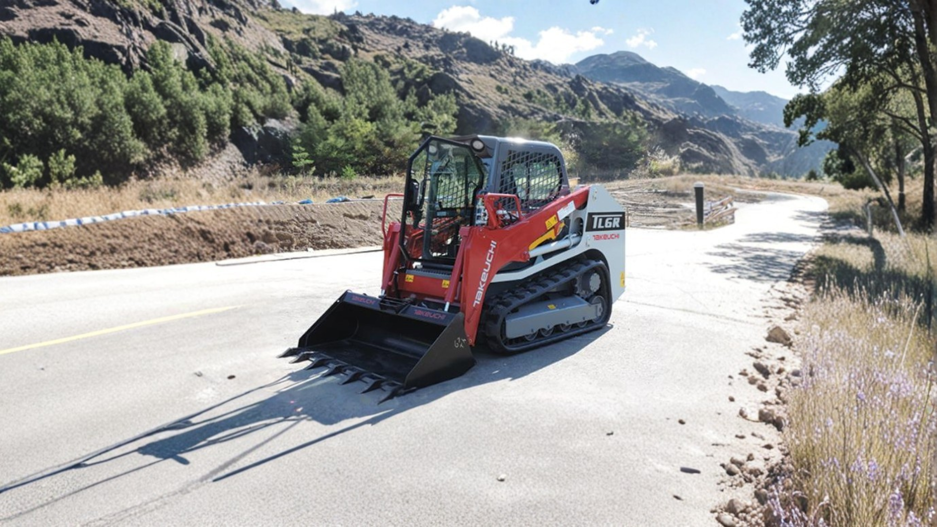 Compact backhoe, excavator and tractor with loader available to rent at Moore Rental Service in Arlington, Texas